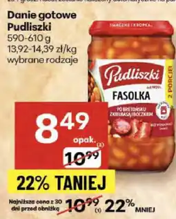 Delikatesy Centrum Danie gotowe fasolka Pudliszki oferta