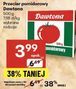 Delikatesy Centrum Przecier pomidorowy Dawtona oferta
