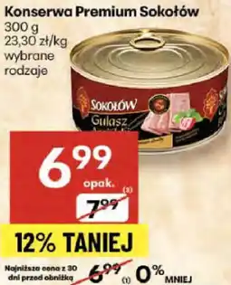 Delikatesy Centrum Konserwa premium Sokołów oferta