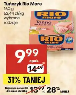 Delikatesy Centrum Tuńczyk Rio Mare oferta