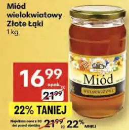 Delikatesy Centrum Miód wielokwiatowy Złote Łąki oferta