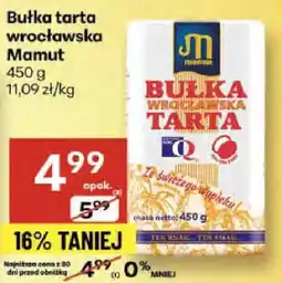 Delikatesy Centrum Bułka tarta wrocławska Mamut oferta