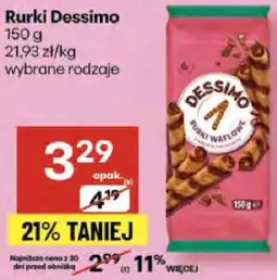 Delikatesy Centrum Ciastka Rurki Dessimo oferta