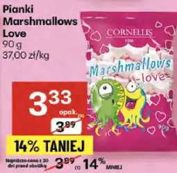 Delikatesy Centrum Pianki Marshmallows Love Cornellis oferta