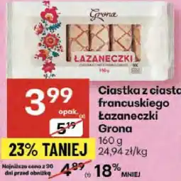 Delikatesy Centrum Ciastka Łazaneczki Grona oferta