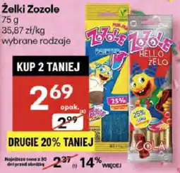 Delikatesy Centrum Żelki Zozole oferta