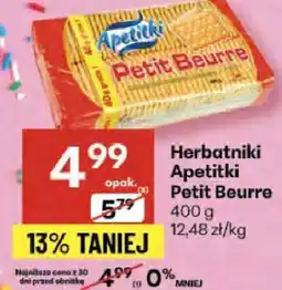Delikatesy Centrum Herbatniki Apetitki Petit Beurre oferta