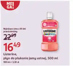 Rossmann Listerine, płyn do płukania jamy ustnej oferta