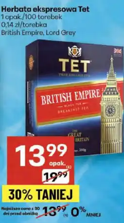 Delikatesy Centrum Herbata Tet British Empire oferta