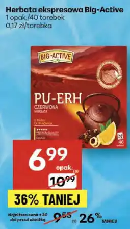Delikatesy Centrum Herbata Big-Active Pu-Erh czerwona oferta