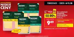 Biedronka Ser w plastrach Światowid Gouda oferta