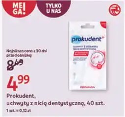 Rossmann Prokudent, uchwyty z nicią dentystyczną oferta