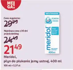 Rossmann Meridol, płyn do płukania jamy ustnej oferta
