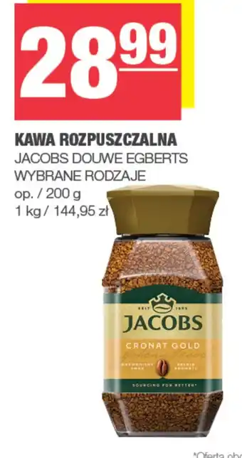 EuroSPAR Kawa rozpuszczalna Jacobs oferta