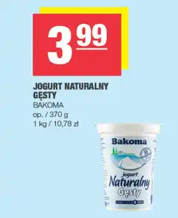 EuroSPAR Jogurt naturalny Bakoma oferta
