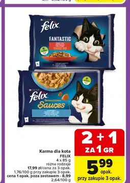 Carrefour Karma dla kota Felix oferta