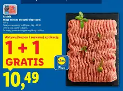 Lidl Mięso mielone Rzeźnik oferta