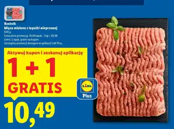 Lidl Mięso mielone Rzeźnik oferta