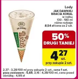 Carrefour Express Lody Bracia Koral oferta