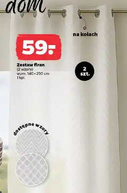 Netto Zestaw firan oferta