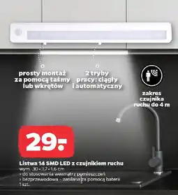 Netto Listwa 14 SMD LED z czujnikiem ruchu oferta