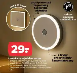Netto Lampka z czujnikiem ruchu oferta