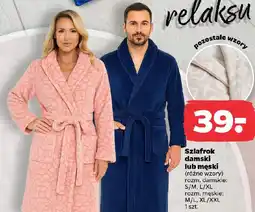 Netto Szlafrok damski lub męski oferta