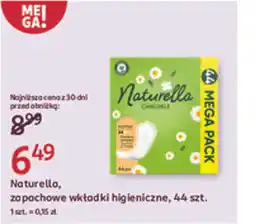 Rossmann Naturella zapachowe wkładki higieniczne oferta