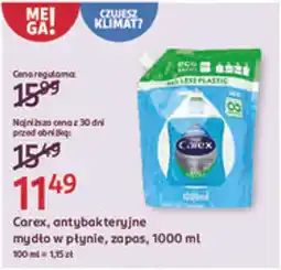 Rossmann Carex, antybakteryjne mydło w płynie, zapas oferta