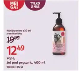 Rossmann Yope, żel pod prysznic oferta