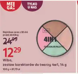 Rossmann Wibo, zestaw korektorów do twarzy 4w1 oferta