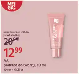 Rossmann AA, podkład do twarzy oferta