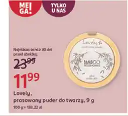 Rossmann Lovely, prasowany puder do twarzy oferta