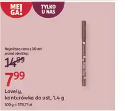 Rossmann Lovely, konturówka do ust oferta