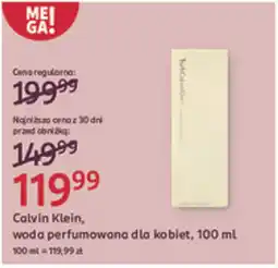 Rossmann Calvin Klein, woda perfumowana dla kobiet oferta