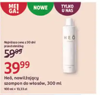 Rossmann Heō, nawilżający szampon do włosów oferta