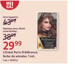 Rossmann L'Oréal Paris Préférence, farba do włosów oferta