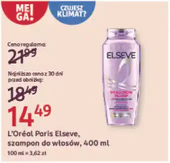 Rossmann L'Oréal Paris Elseve, szampon do włosów oferta