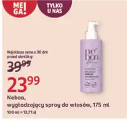 Rossmann Neboa, wygładzający spray do włosów oferta