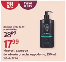 Rossmann Masveri, szampon do włosów przeciw wypadaniu oferta