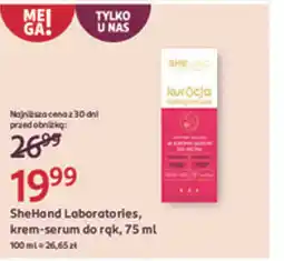 Rossmann SheHand Laboratories, krem-serum do rąk oferta