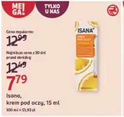 Rossmann Isana, krem pod oczy oferta