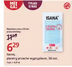 Rossmann Isana, plastry przeciw wypryskom oferta