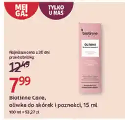 Rossmann Biotinne Care, oliwka do skórek i paznokci oferta
