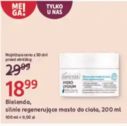 Rossmann Bielenda, silnie regenerujące masto do ciała oferta