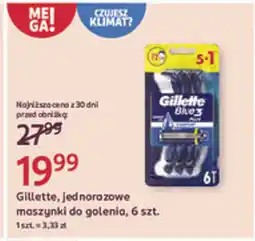 Rossmann Gillette, jednorazowe maszynki do golenia oferta