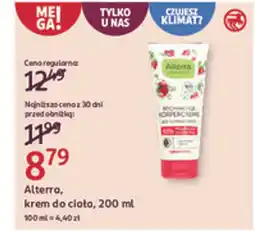 Rossmann Alterra, krem do ciała oferta