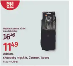 Rossmann Adrian, skarpety męskie, Czarne oferta