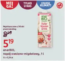 Rossmann ener BIO, napój owsiano-migdałowy oferta