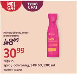 Rossmann Hiskinspray ochronny, SPF 50 oferta